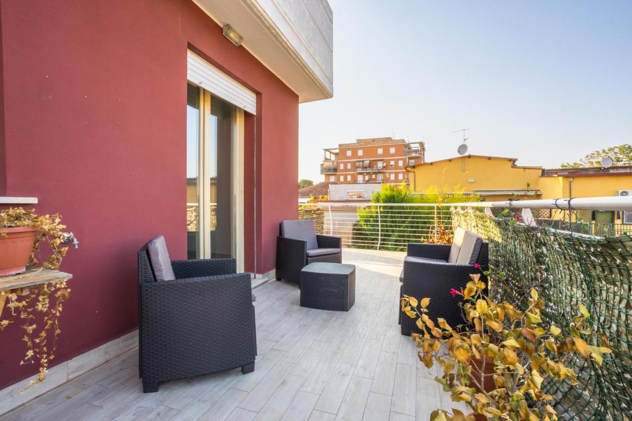 Urban Retreat -Private Parking+Terrace Roma Exterior foto