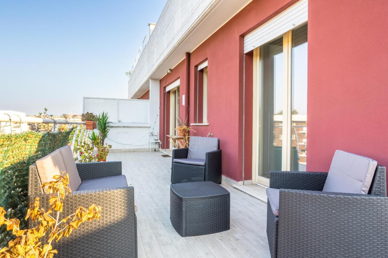 Urban Retreat -Private Parking+Terrace Roma Exterior foto
